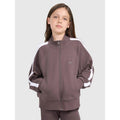 Girls' zip-up sweatshirt without hood 4F 4FJRAW25TSWSF2430-51S *Kategoria tymczasowa Your Sports Performance