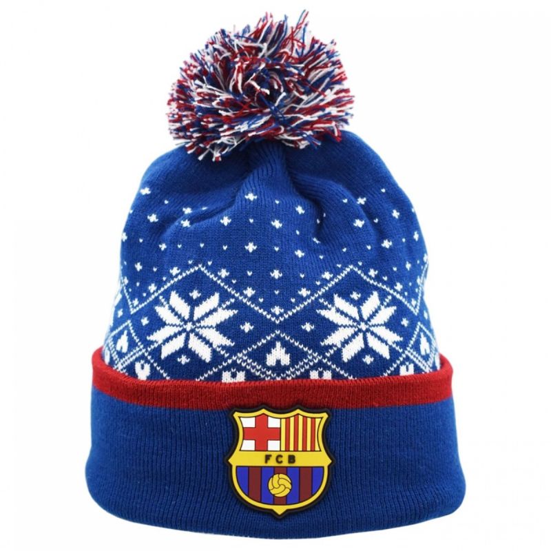 FC Barcelona FCB Christmas Hat Jr 5004GNP Clothing/Football/FC Barcelona Your Sports Performance