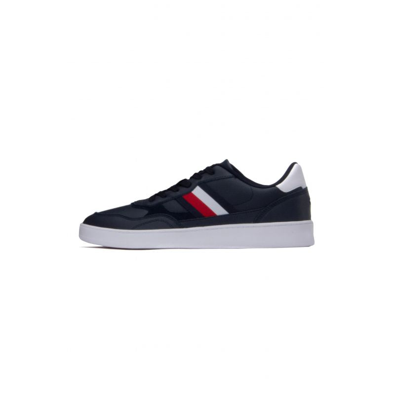 Tommy Hilfiger Court Cupsole Retro Lth Stripes shoes M FM0FM04828 DW5 Footwear/Lifestyle/Tommy Hilfiger Tommy Hilfiger