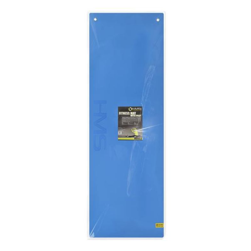 Club fitness mat with holes HMS Premium MFK03 blue-black Accessories/Training equipment Your Sports Performance