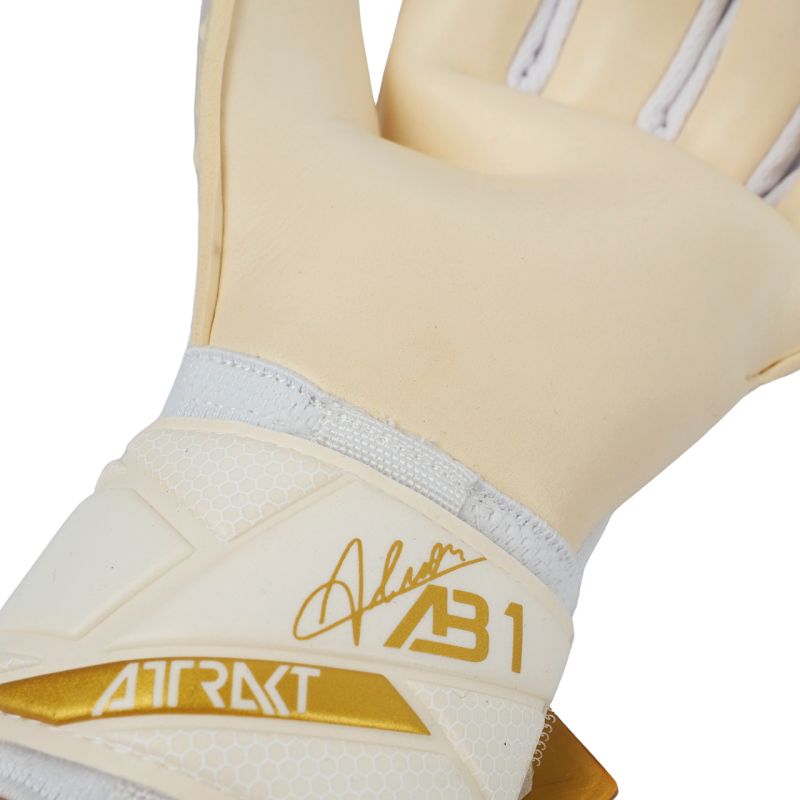 Reusch Attrakt AB1 Duo goalkeeper gloves white 5670001 1130