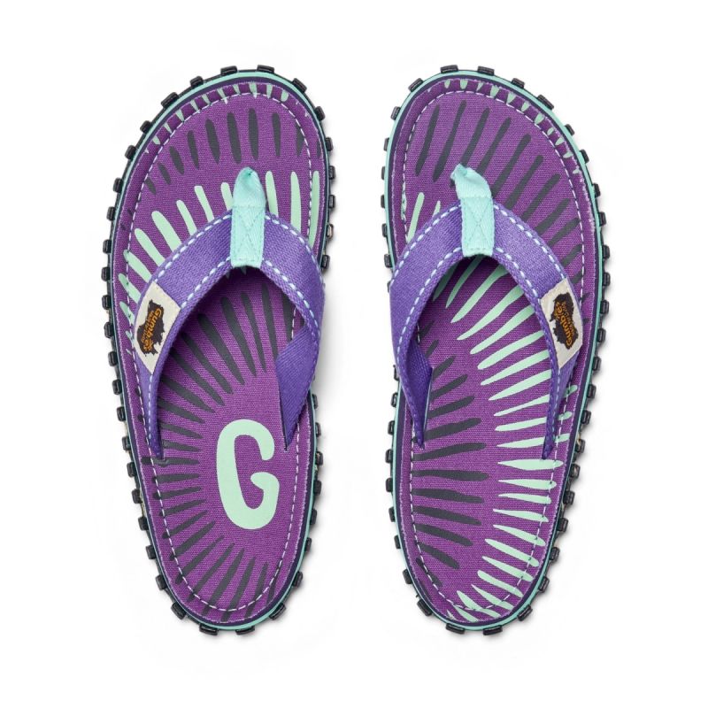 Gumbies unisex flip-flops ISLANDER FLIP-FLOP BLUEBERRY BURST Gumbies