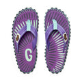 Gumbies unisex flip-flops ISLANDER FLIP-FLOP BLUEBERRY BURST Gumbies