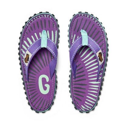 Gumbies unisex flip-flops ISLANDER FLIP-FLOP BLUEBERRY BURST