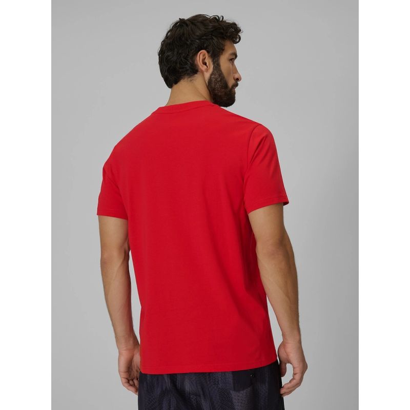 Men's regular printed T-shirt 4F 4FWSS26TTSHM3034-62S 4f