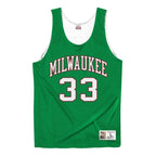 Men's Mitchell & Ness Reversible Tank Milwaukee Bucks Kareem Abdul-Jabbar Mitchell & Ness