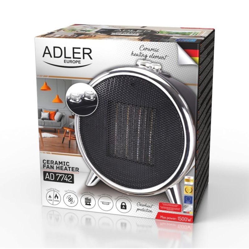ADLER AD 7742 ceramic radiator AGD - Produkty/Termowentylatory Your Sports Performance
