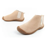 Keen women's shoes Mosey Chelsea ankle boots leather light beige Keeza