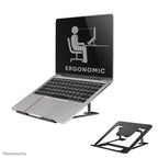 Neomounts NSLS085BLACK Laptop Stand Notebook Stand Black 43.2 cm (17") Chłodzenie/Podstawki pod notebooki Your Sports Performance