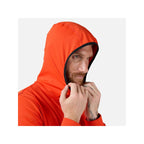 ROSSIGNOL Men's Mid Layer Thin Fz Sweatshirt Orange