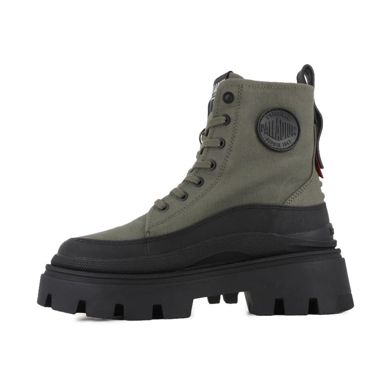 Palladium PALLASQUAD ZIP TX 99532-325 Olive Night Palladium
