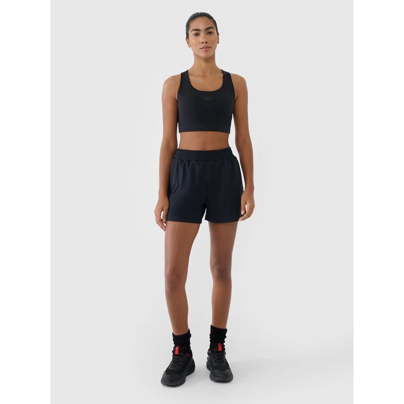 Women's quick-drying training shorts 4F 4FWMM00TFSHF1309-20S *Kategoria tymczasowa Your Sports Performance