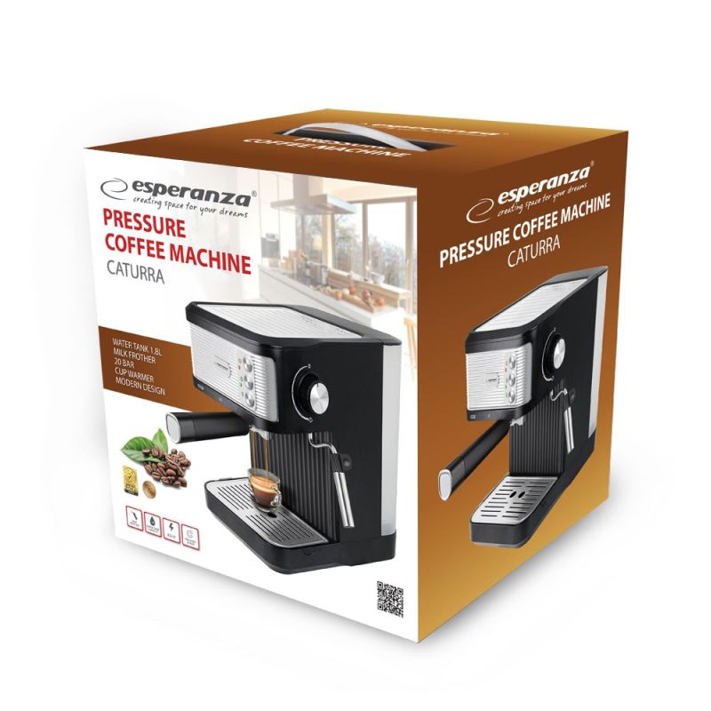 ESPERANZA CATURRA COFFEE MACHINE EKC011 AGD - Produkty/Ekspresy do kawy Your Sports Performance