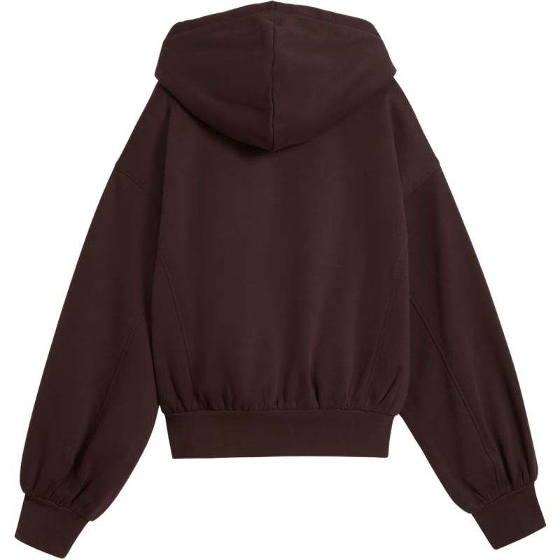 Puma Her Relaxed Hoodie women's sweatshirt brown 694027 33
