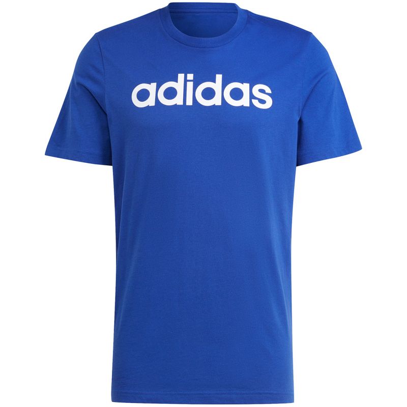 adidas Essentials Single Jersey Linear Embroidered M IC9279 Clothing/Lifestyle/T-shirts Adidas