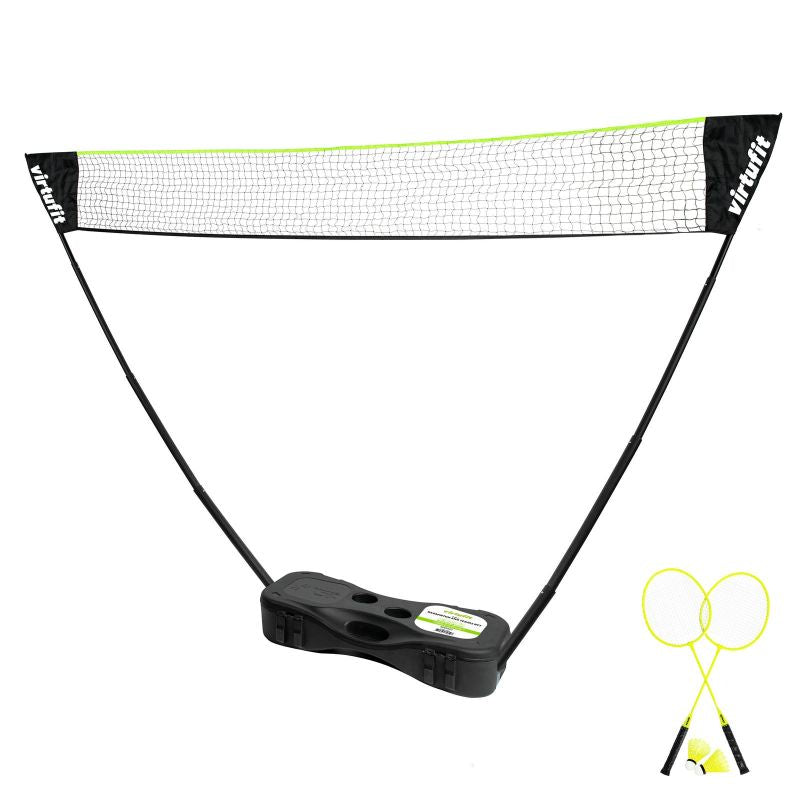 VIRTUFIT 2-IN-1 PORTABLE BADMINTON AND TENNIS SET - INCLUDES CASE AND RACKETS In preparation Your Sports Performance