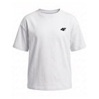 Girls' cotton T-shirt 4F 4FJWMM00TTSHF3601-10S