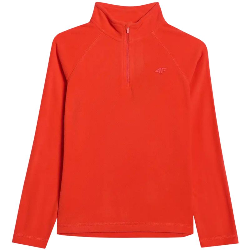 Fleece sweatshirt for boy 4F M058 red 4FJWAW25UFLEM058 62S 4f