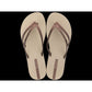 Ipanema Bossa Fem women's summer beach flip-flops beige (82067-21975) In preparation Your Sports Performance