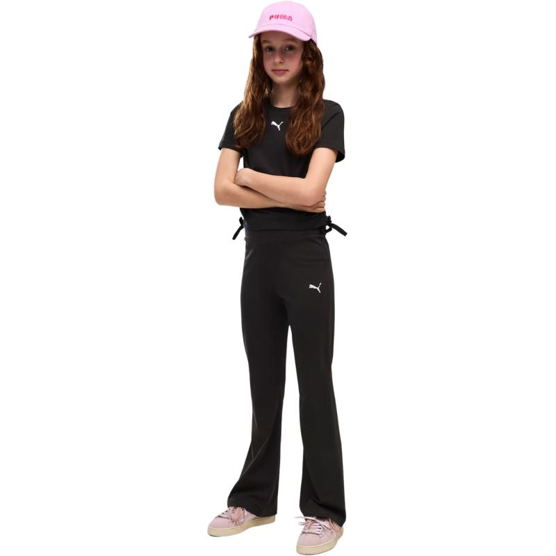 Puma Ess High-Waist Flared Children’s Leggings, Black 694653 01