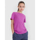 Regular plain girls' T-shirt 4F 4FJWSS25TTSHF2177-50S *Kategoria tymczasowa Your Sports Performance
