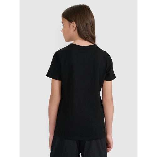 Girls' regular printed T-shirt 4F 4FJWSS25TTSHF2176-20S 4f