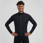 Rogelli ESSENTIAL II long sleeve t-shirt black 6XL Rogelli/Rower/Men/Koszulki Długi Rękaw Your Sports Performance