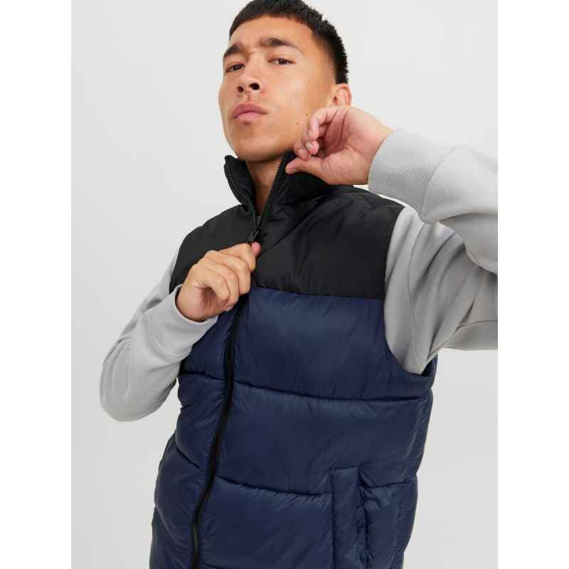 Jack &amp; Jones Jjetoby Bodywarmer Collar Vest M 12235861 Clothing/Outdoor/Jack & Jones Your Sports Performance