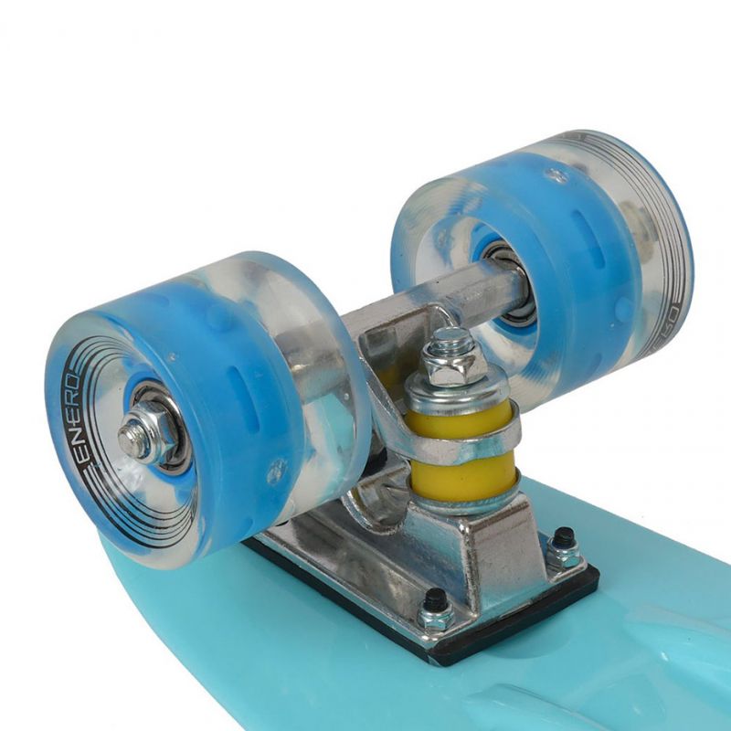 Plastic skateboard 22" Led Enero blue 1007366 Accessories/Skating Your Sports Performance
