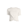 CASALL Delight Short Wrap Tee white Import z PMSport Your Sports Performance