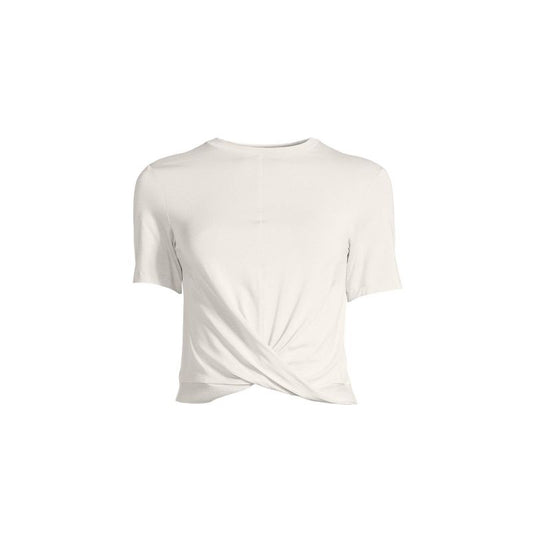 CASALL Delight Short Wrap Tee white Import z PMSport Your Sports Performance