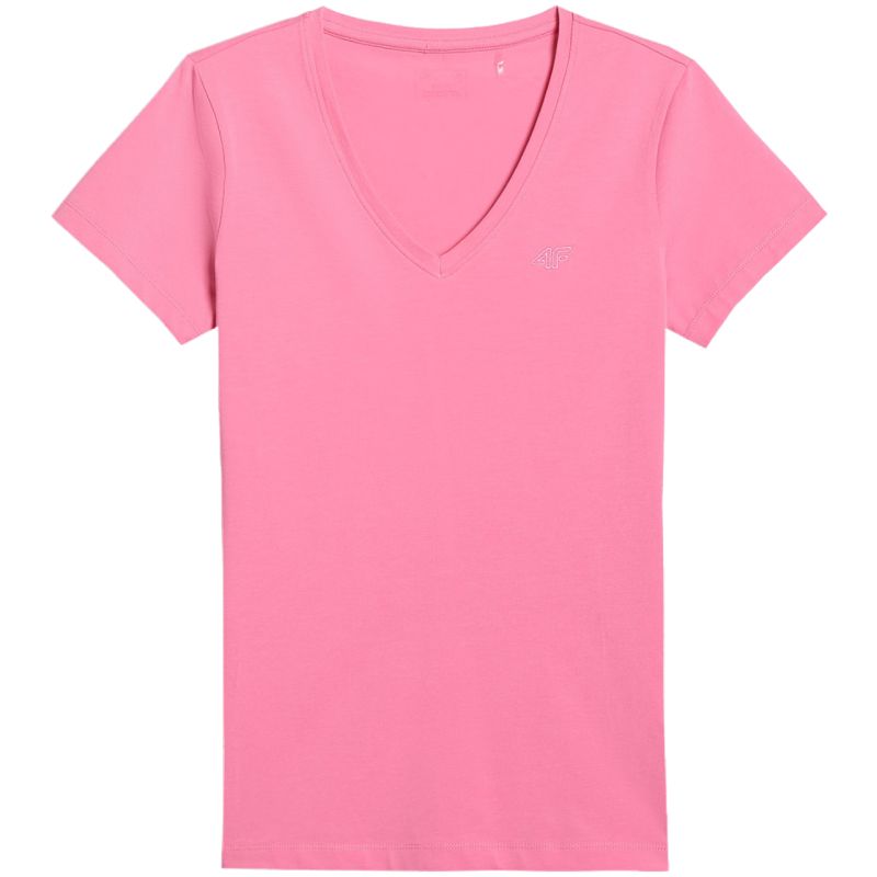 Women's T-shirt 4F F2969 pink 4FWAW25TTSHF2969 54S In preparation Your Sports Performance