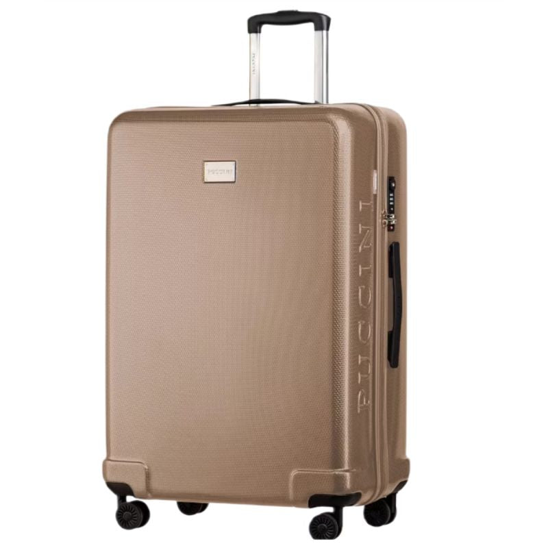 Large, Roomy Travel Suitcase on Wheels PUCCINI Polycarbonate 89L PC029A-6 Akcesoria i sprzęt koszykarski/Torby i plecaki Your Sports Performance