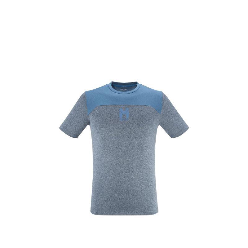 MILLET Men's T-Shirt Seneca Heather Ts Ss M Gray Blue