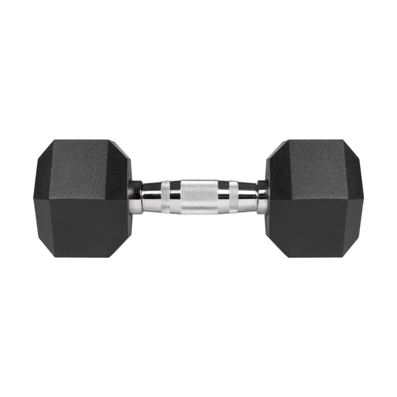 REBEL ACTIVE CAST IRON RUBBER-COATED HEX DUMBBELLS 2X8KG RBA-2325-08 To be categorized Your Sports Performance
