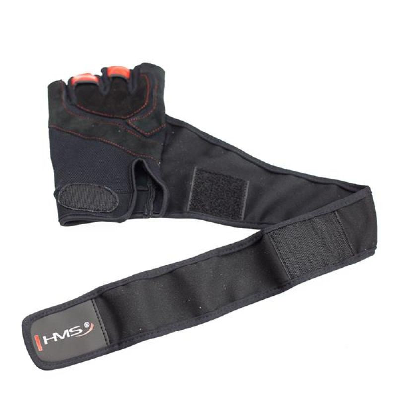 Black / Red HMS RST01 rM gym gloves Accessories/Gloves Your Sports Performance