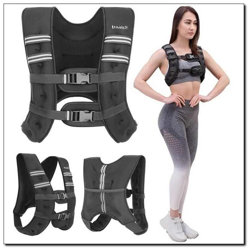 HMS KTO05 5kg neoprene weighted training vest In preparation Your Sports Performance