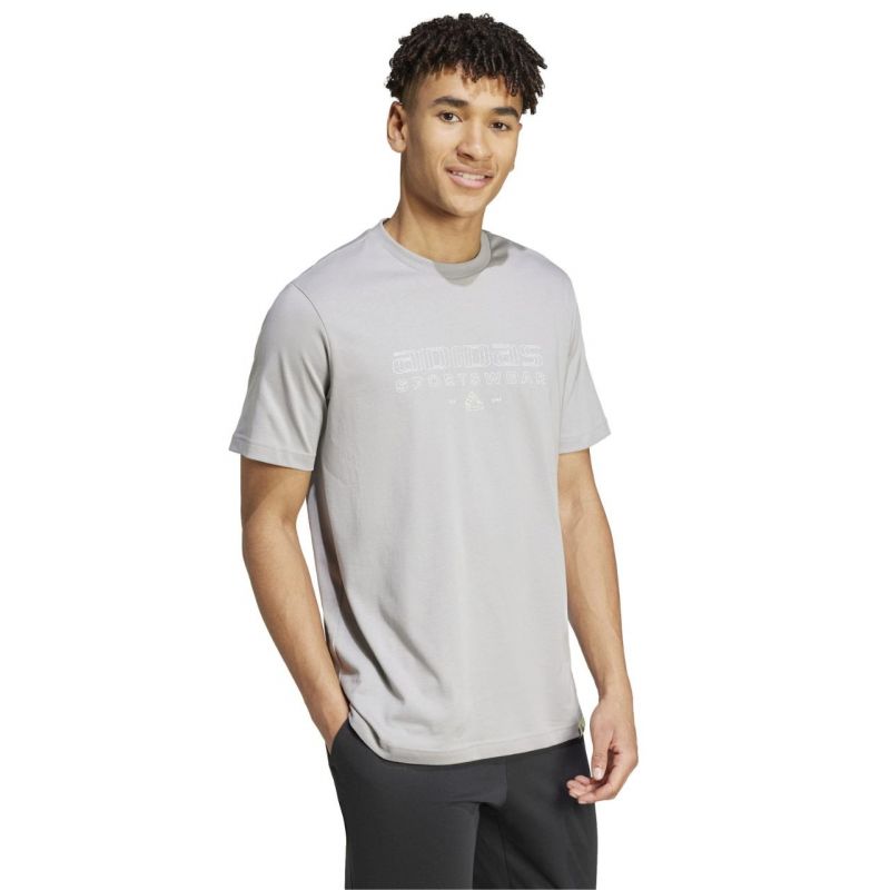 T-shirt adidas Tech Linear Graphic M IY0728 Clothing/Lifestyle/T-shirts Adidas