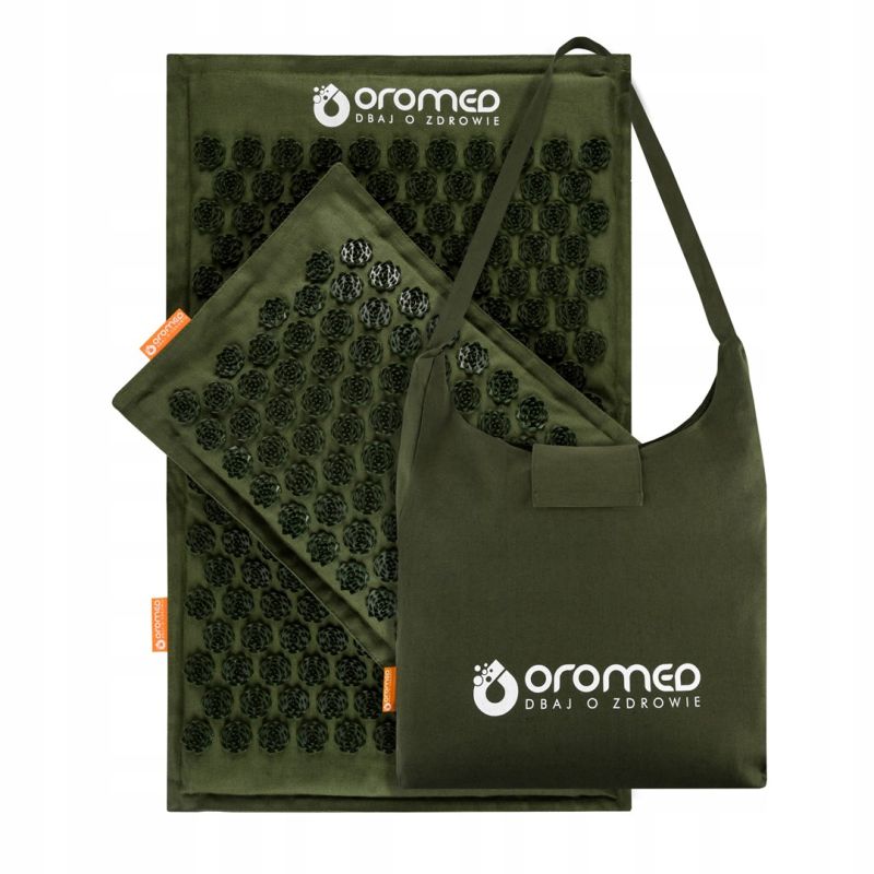 ORO-HEALTH GREEN Acupressure Mat In preparation Your Sports Performance