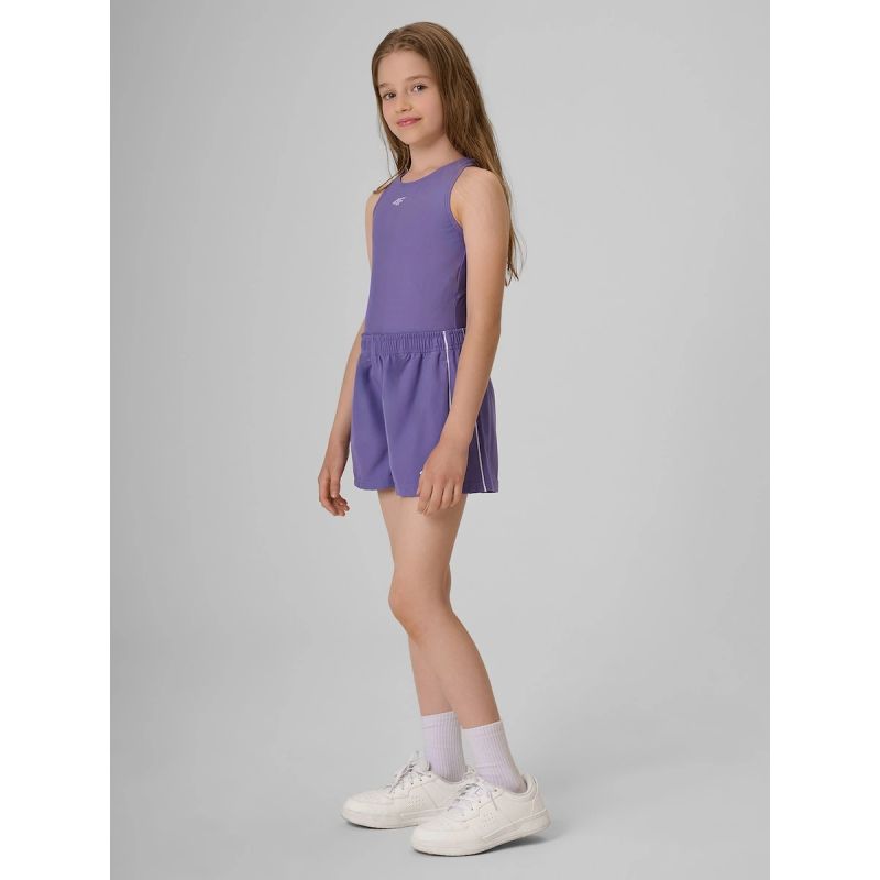 Girls' sports shorts 4F 4FJRSS26UBDSF248-51S