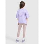 Girls' knitted leggings 4F 4FJRAW25TTIGF291-83S *Kategoria tymczasowa Your Sports Performance