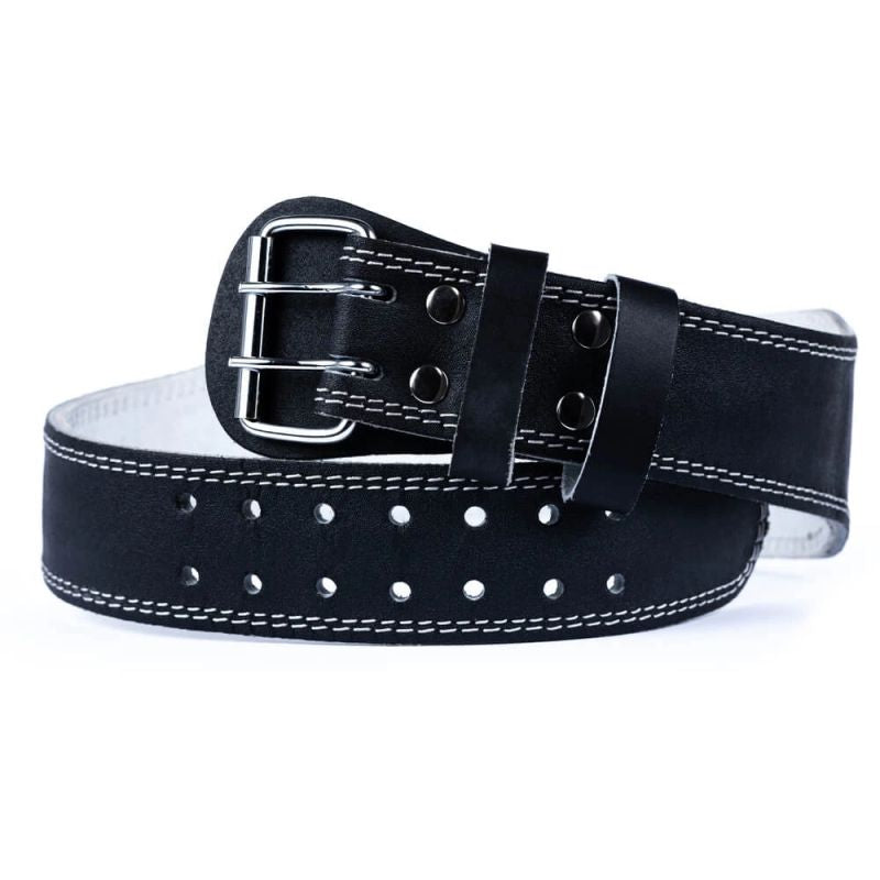 Leather bodybuilding belt DBX-WB-3-M DBX Bushido