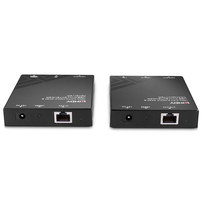 Lindy 39381 KVM Extender Transmitter and Receiver Kable i adaptery/Adaptery, przejściówki Your Sports Performance