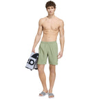 Men's adidas Ess 8IN swim shorts olive KG1661