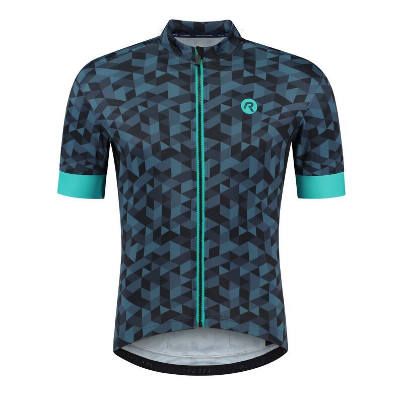 Rogelli RUBIK T-shirt gray-turquoise M Rogelli/Rower/Men/Koszulki Your Sports Performance
