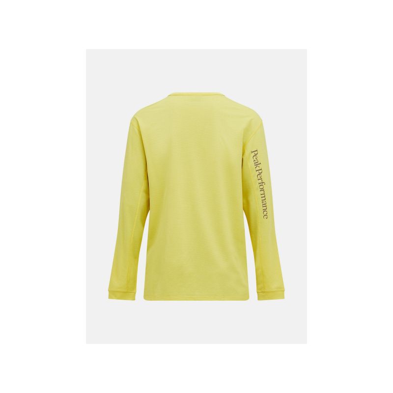 PEAK PERFORMANCE M Trail Longsleeve T-shirt, yellow