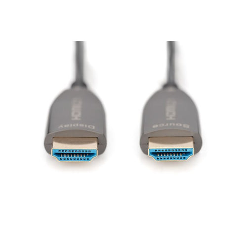 HDMI 2.1 Ultra High Speed 8K60Hz UHD Hybrid Connection Cable HDMI A/HDMI AM/M Black 20m Kable i adaptery/Kable HDMI Your Sports Performance