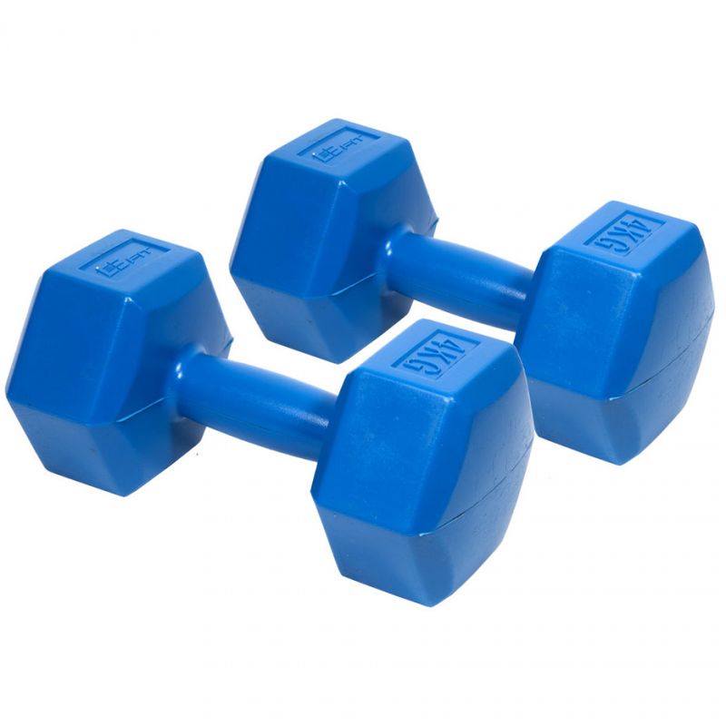 EB FIT composite dumbbell set 2x4kg blue 1027043 Accessories/Training equipment Your Sports Performance