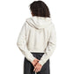 Women's adidas Essentials 3-Stripes French Terry Quarter-Zip Hoodie Beige JN1958 In preparation Adidas