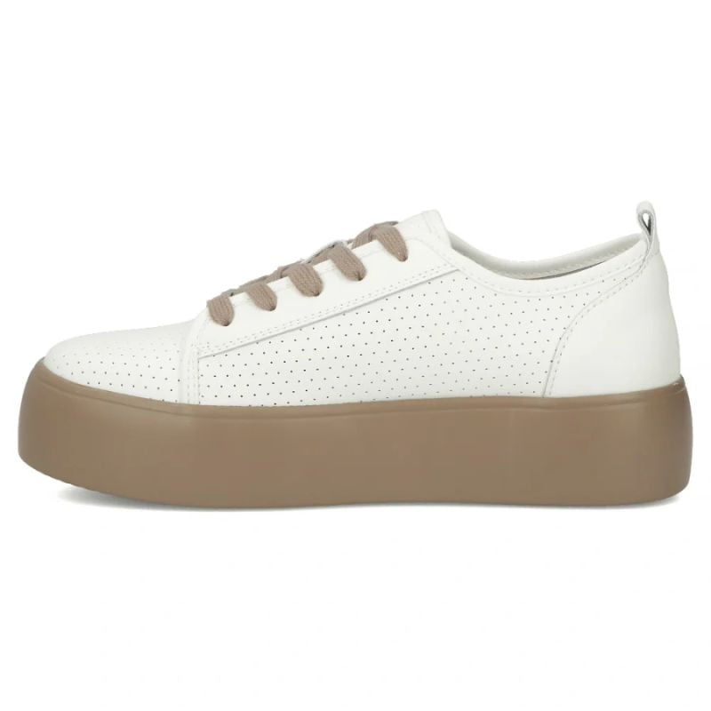 Women's leather sports shoes, white creepers, Filippo DP6116 To be categorized Your Sports Performance